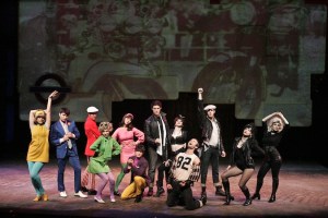 The cast of “ModRock.” Photo by Michael Lamont.